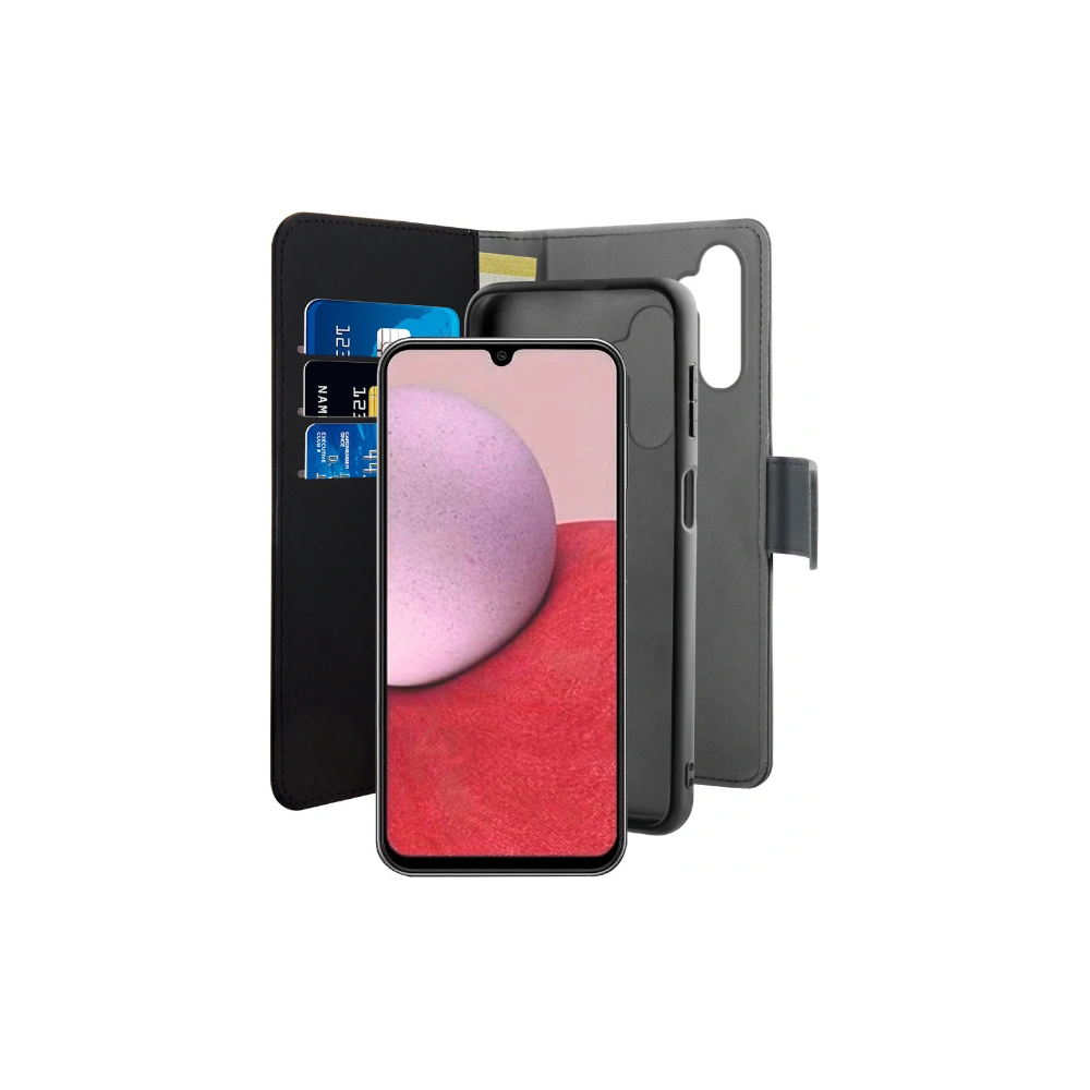Etui PURO Wallet Detachable 2w1 Samsung Galaxy A14 5G (czarny)