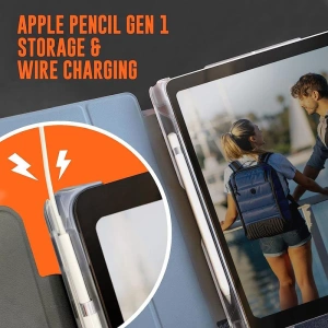 Etui STM Studio Apple iPad 10.2 2019/2020/2021 (7., 8. és 9. generáció) (fekete)