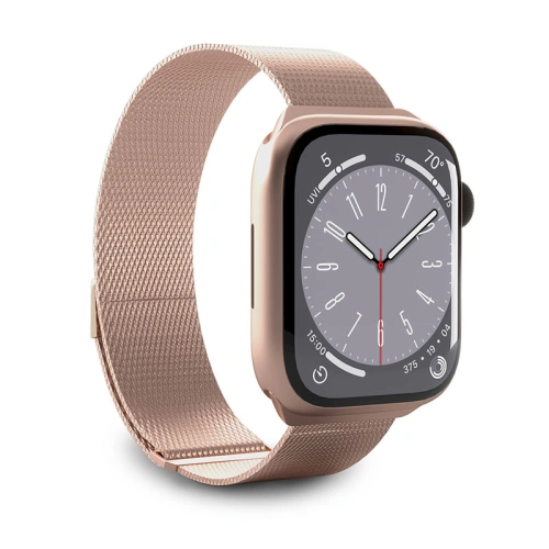 Kup Bransoleta PURO Milanese Magnetic Band Apple Watch 4/5/6/7/SE/8/9 40/41mm (rózsaarany) - PUR661 - {ean13} - Sklep Home Screen