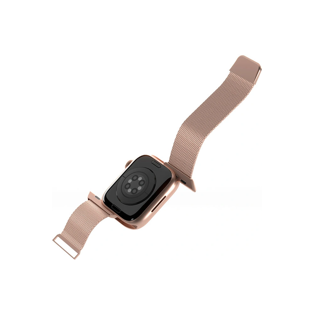 Bransoleta PURO Milanese Magnetic Band Apple Watch 4/5/6/7/SE/8/9 40/41mm (różowe złoto)