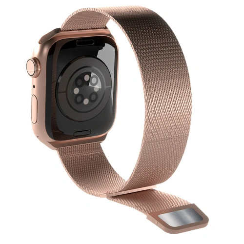 Kup Bransoleta PURO Milanese Magnetic Band Apple Watch 4/5/6/7/SE/8/9 40/41mm (rózsaarany) - PUR661 - {ean13} - Sklep Home Screen