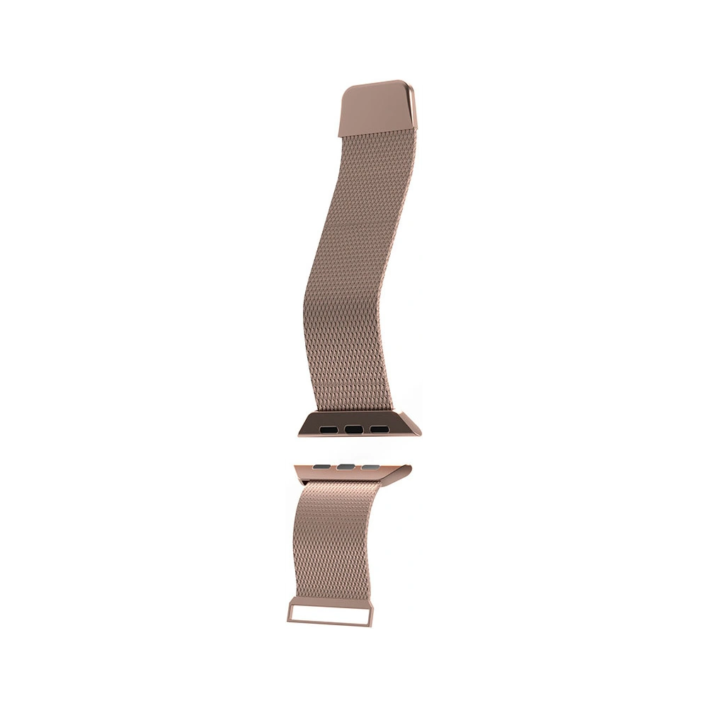 Bransoleta PURO Milanese Magnetic Band Apple Watch 4/5/6/7/SE/8/9 40/41mm (różowe złoto)