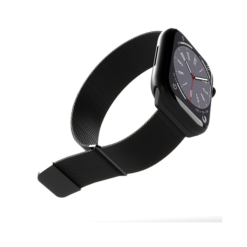 Bransoleta PURO Milanese Magnetic Band Apple Watch 42/44/45 mm (czarny)