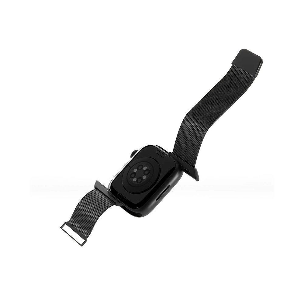 Bransoleta PURO Milanese Magnetic Band Apple Watch 42/44/45 mm (czarny)