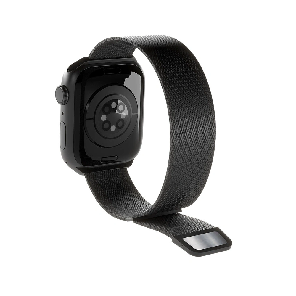 Bransoleta PURO Milanese Magnetic Band Apple Watch 42/44/45 mm (czarny)