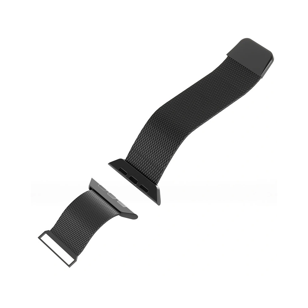 Bransoleta PURO Milanese Magnetic Band Apple Watch 42/44/45 mm (czarny)