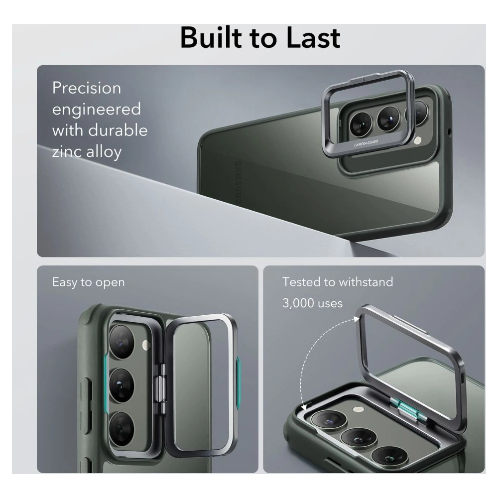 Etui ESR Classic Kickstand Samsung Galaxy S23 Clear/Green