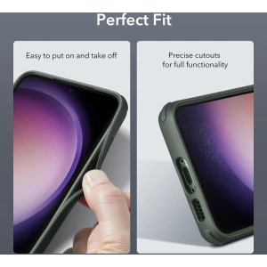 Etui ESR Classic Kickstand Samsung Galaxy S23 Clear/Green