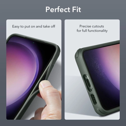 Kup ESR Samsung Case Classic Kickstand Galaxy S23+ Plus Klar/Grün - ESR665 - {ean13} - Sklep Home Screen
