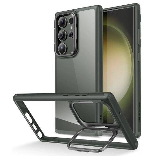 Kup ESR Samsung Case Classic Kickstand Galaxy S23 Ultra Clear/Grün - ESR666 - {ean13} - Sklep Home Screen