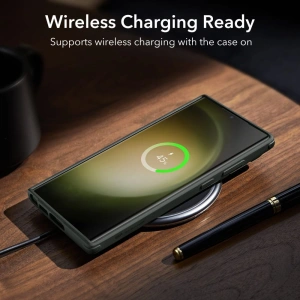 Kup Etui ESR Classic Kickstand Samsung Galaxy S23 Ultra Clear/Zelená - ESR666 - {ean13} - Sklep Home Screen