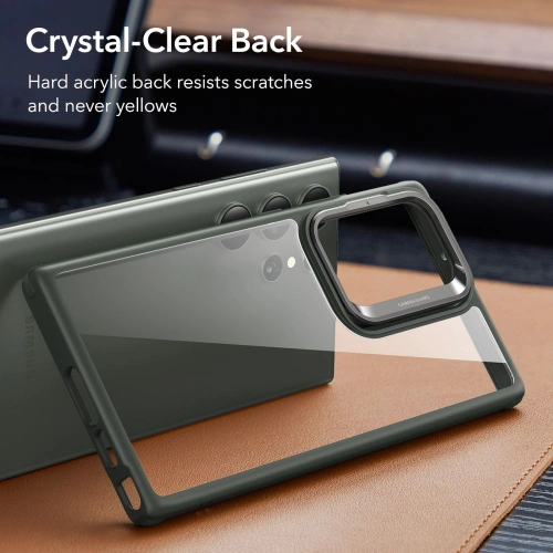 Kup ESR Samsung Case Classic Kickstand Galaxy S23 Ultra Clear/Grün - ESR666 - {ean13} - Sklep Home Screen