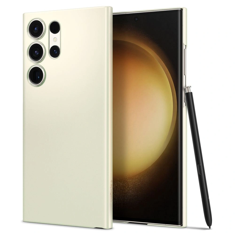 Etui Spigen Airskin Samsung Galaxy S23 Ultra Shiny Cream