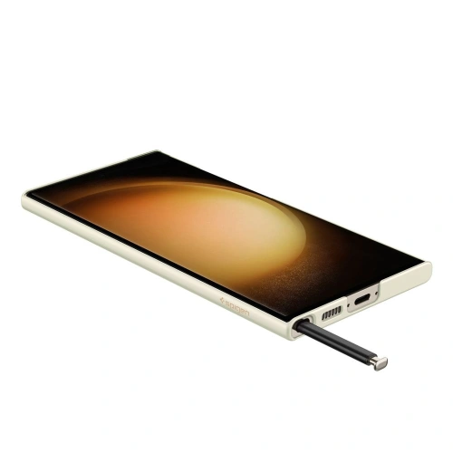 Kup Spigen Samsung Tasche Airskin Galaxy S23 Ultra Shiny Cream - SPN2838 - {ean13} - Sklep Home Screen