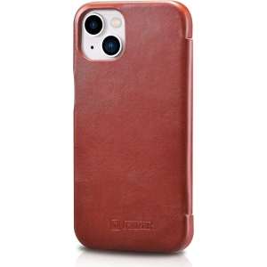Kup Etui iCarer Curved Edge Vintage Folio Apple iPhone 13 červené - ICR485 - {ean13} - Sklep Home Screen