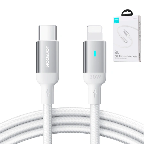 Kup Cablu Joyroom A10 Series USB-C/Lightning 20W 1,2m alb - JYR709 - {ean13} - Sklep Home Screen