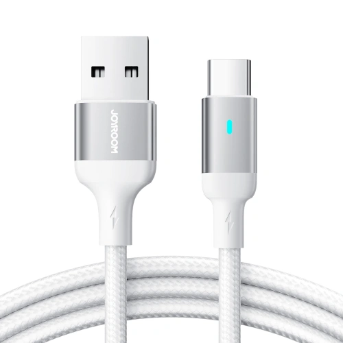 Kup Cablul Joyroom A10 Series USB-A/USB-C 3A 1,2m alb - JYR711 - {ean13} - Sklep Home Screen