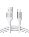 Kabel Joyroom A10 Series USB-A/USB-C 3A 1,2m bílý