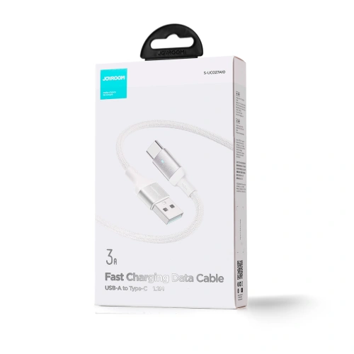 Kup Cablul Joyroom A10 Series USB-A/USB-C 3A 1,2m alb - JYR711 - {ean13} - Sklep Home Screen