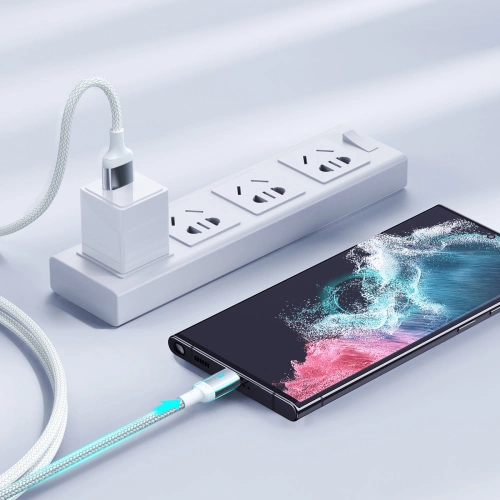 Kup Cablul Joyroom A10 Series USB-A/USB-C 3A 1,2m alb - JYR711 - {ean13} - Sklep Home Screen