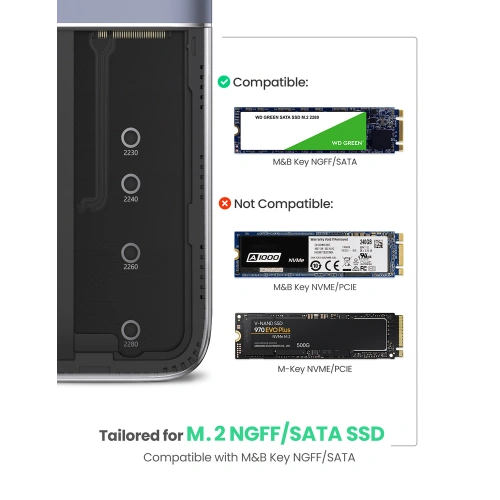 Kup Hub UGREEN CM296 6in1 USB-C / 3x USB 3.2 Gen 2 (10Gbps) - HDMI 4K 60Hz - USB-C PD - DC-Tasche SATA M.2 SSD-Gehäuse grau - UGR1483 - {ean13} - Sklep Home Screen