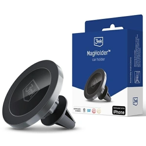 Buy 3MK MagHolder Magnetic Car Mount MagSafe Air Vent black - 3MK4727 - {ean13} - Home Screen Store Europe