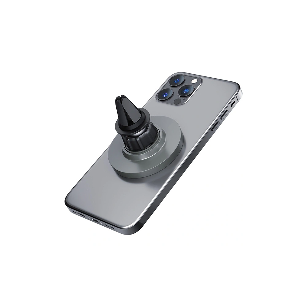 Uchwyt magnetyczny MagSafe 3MK MagHolder do kratki wentylacyjnej czarny/black