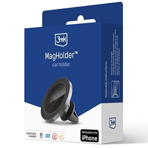 Kup Uchytník magnetický MagSafe 3MK MagHolder do mřížky ventilace černý/black - 3MK4727 - {ean13} - Sklep Home Screen
