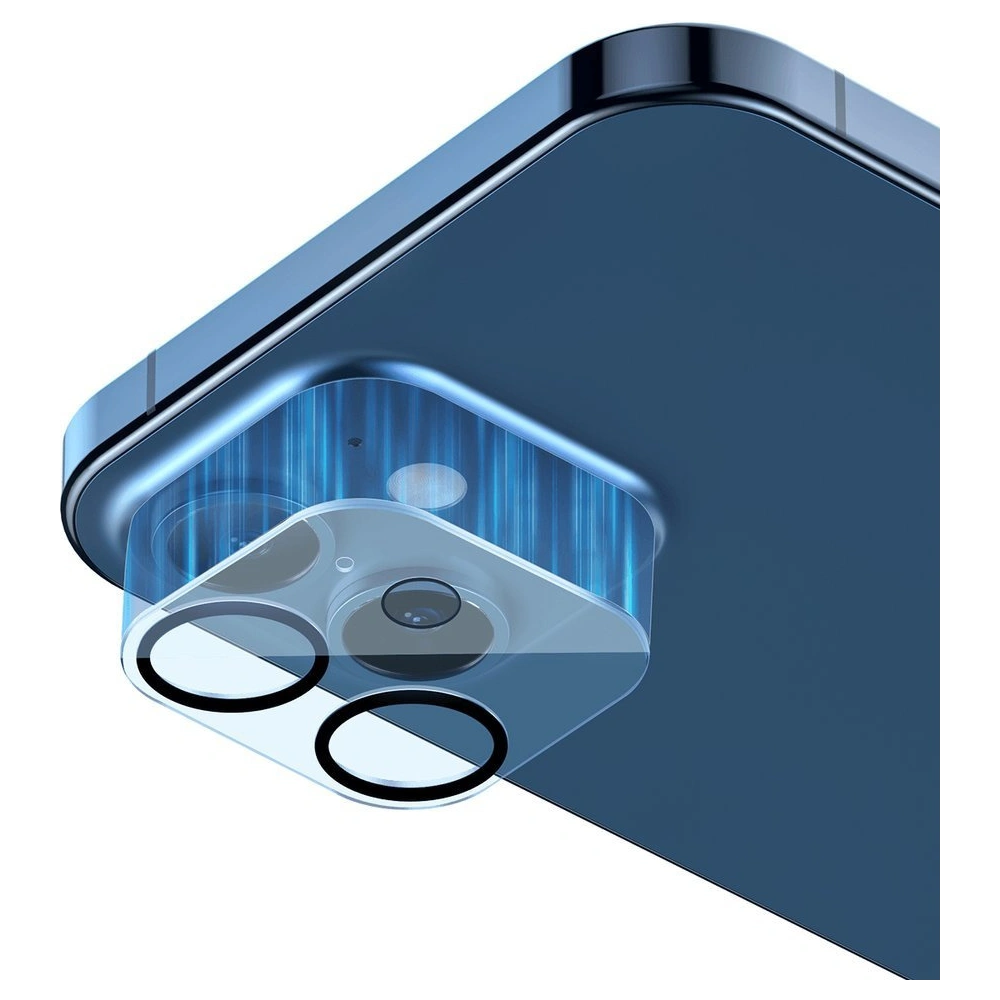 Szkło na obiektyw aparatu Baseus Full-frame Lens Film Apple iPhone 12 mini [2 PACK]