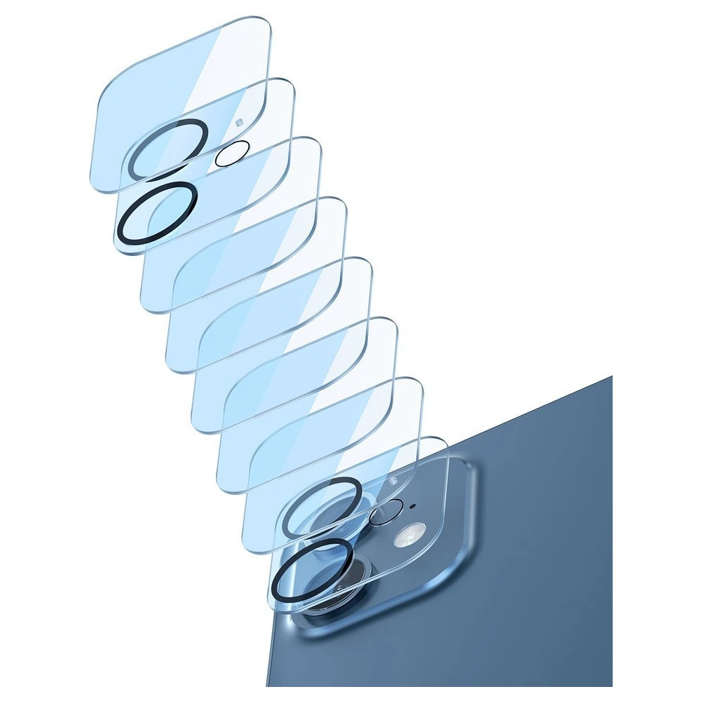 Szkło na obiektyw aparatu Baseus Full-frame Lens Film Apple iPhone 12 mini [2 PACK]