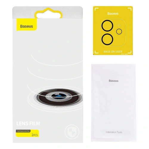 Buy Baseus Full-frame Lens Film Apple iPhone 12 mini [2 PACK] - BSU3999 - {ean13} - Home Screen Store Europe