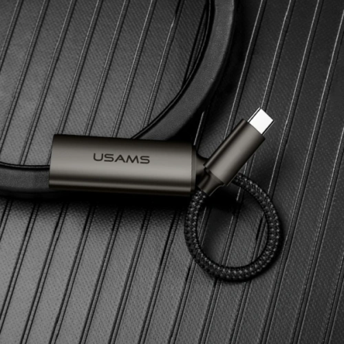 Kup USAMS US-SJ282 U22 USB-C - HDMI 4K HD 15cm schwarz/schwarz Adapter - USA921 - {ean13} - Sklep Home Screen
