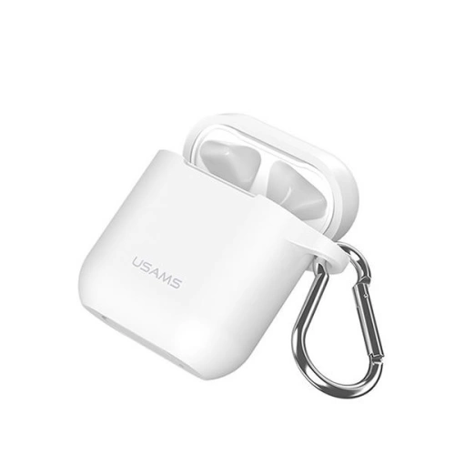 Kup Etui USAMS US-BH423 Silicon Apple AirPods bílý/white - USA922 - {ean13} - Sklep Home Screen