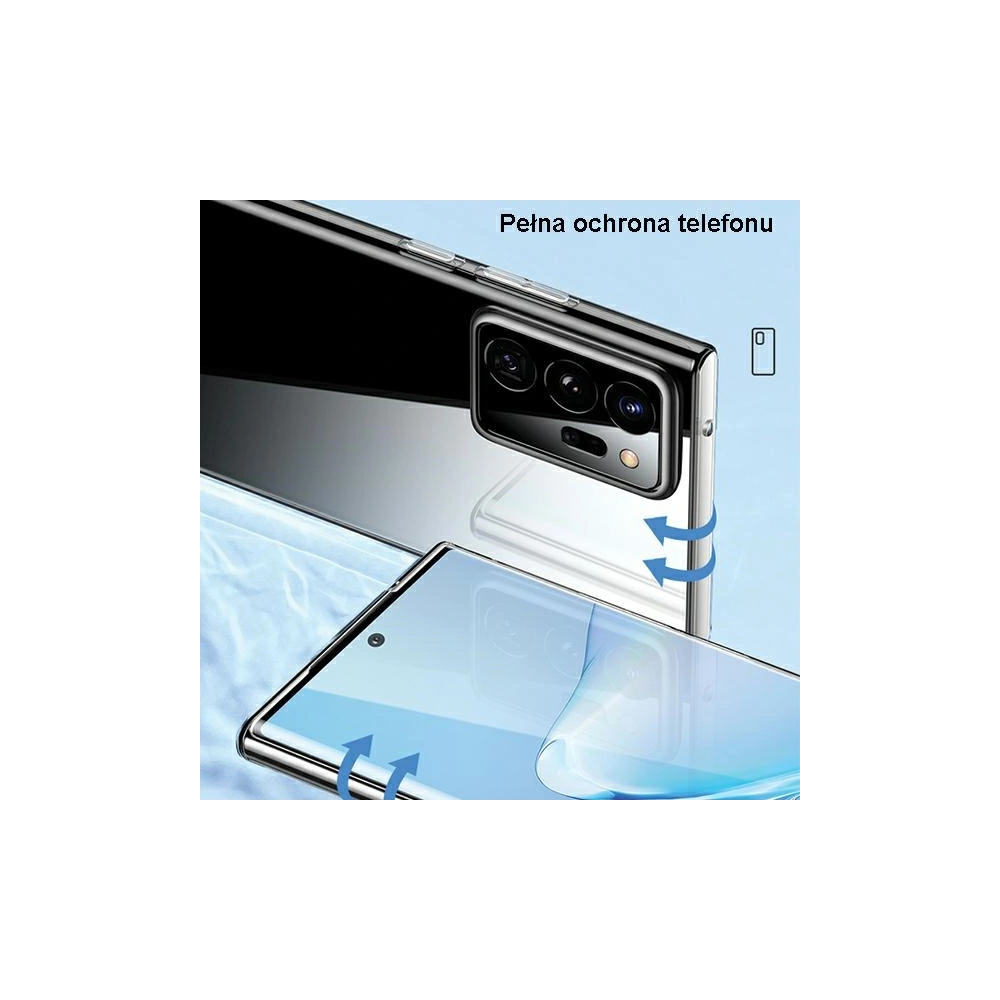 Etui USAMS US-BH598 Primary Samsung Galaxy Note 20 Ultra transparent