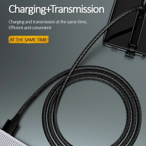 Kup Kabel USAMS US-SJ279 Gaming U9 USB-A/USB-C 1,5m 2A/3A černý/black - USA925 - {ean13} - Sklep Home Screen