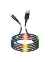 Kup Cablul USAMS US-SJ288 U16 Control Volum LED USB-A/microUSB 2A 1m negru/black - USA929 - {ean13} - Sklep Home Screen