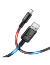 Kup Cablul USAMS US-SJ288 U16 Control Volum LED USB-A/microUSB 2A 1m negru/black - USA929 - {ean13} - Sklep Home Screen