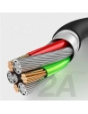 Kup Cablul USAMS US-SJ288 U16 Control Volum LED USB-A/microUSB 2A 1m negru/black - USA929 - {ean13} - Sklep Home Screen