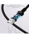 Kup Cablul USAMS US-SJ288 U16 Control Volum LED USB-A/microUSB 2A 1m negru/black - USA929 - {ean13} - Sklep Home Screen