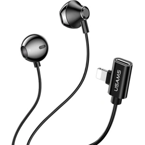 USAMS US-SJ295 EP-32 Lightning Earphones black