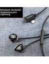 Buy USAMS US-SJ295 EP-32 Lightning Earphones black - USA931 - {ean13} - Home Screen Store Europe