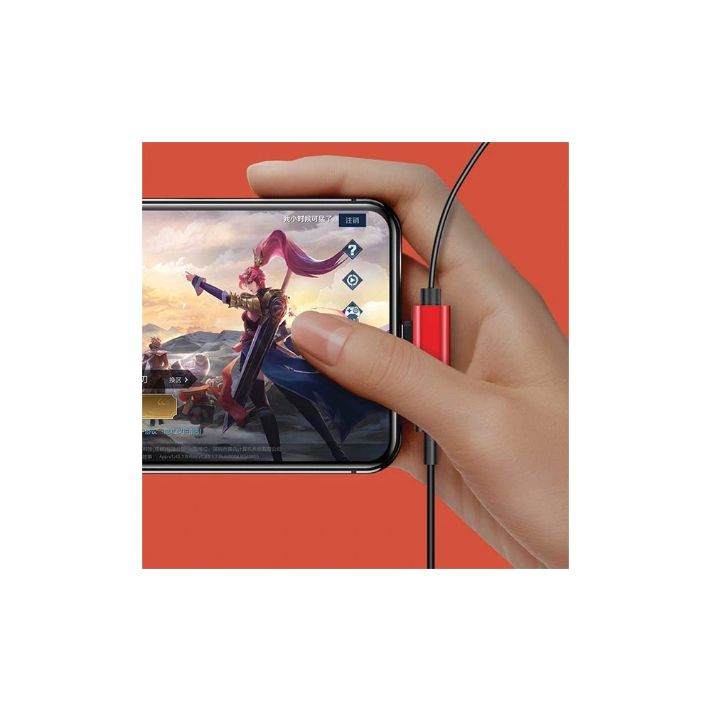 Słuchawki USAMS US-SJ295 EP-32 Lightning czarny/black