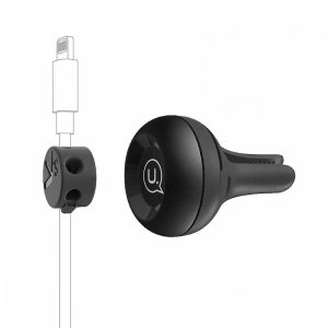 Kup Magnetische Autohalterung für Kabel USAMS US-ZB019 Air Vent schwarz/schwarz - USA932 - {ean13} - Sklep Home Screen