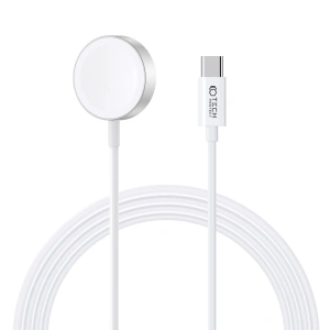 Kup Ładowarka do Apple Watch Tech-Protect Ultraboost Magnetic Charging USB-C 120cm White - THP1876 - {ean13} - Sklep Home Screen