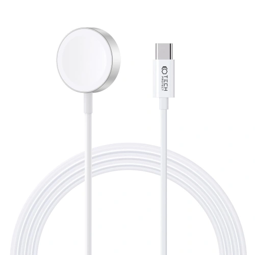 Kup Apple Tech-Protect Ladegerät für Uhr Ultraboost Magnetisches Laden USB-C 120cm Weiß - THP1876 - {ean13} - Sklep Home Screen
