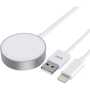 Kup Încărcător pentru Apple Watch Tech-Protect Ultraboost 2in1 Magnetic Charging & Lightning 150cm Alb - THP1878 - {ean13} - Sklep Home Screen