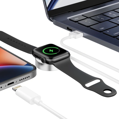 Kup Töltő Apple Watch Tech-Protect Ultraboost 2in1 Magnetic Töltés & Lightning 150cm Fehér - THP1878 - {ean13} - Sklep Home Screen