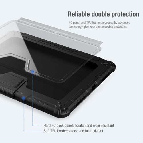Kup Etui Nillkin Bumper Pro Apple iPad Air 10.9 2020/2022 (4. és 5. generáció) / iPad Air 11 2024 (6. generáció) fekete - NLK1073 - {ean13} - Sklep Home Screen