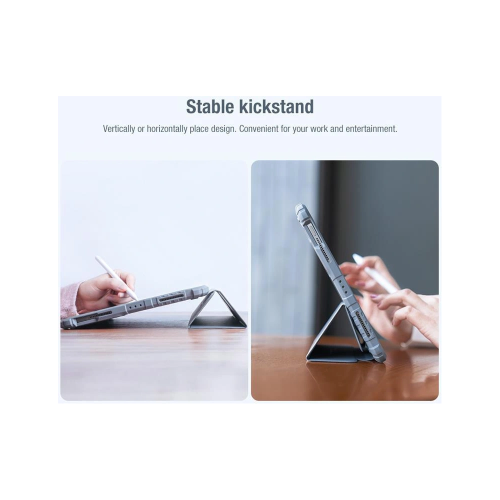 Etui Nillkin Bumper Pro Apple iPad Air 10.9 2020/2022 (4. i 5. generacji) / iPad Air 11 2024 (6. generacji) czarne