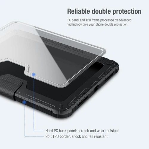 Kup Etui Nillkin Bumper Pro Apple iPad 10.9 2022 (a 10-a generație) negru - NLK1074 - {ean13} - Sklep Home Screen